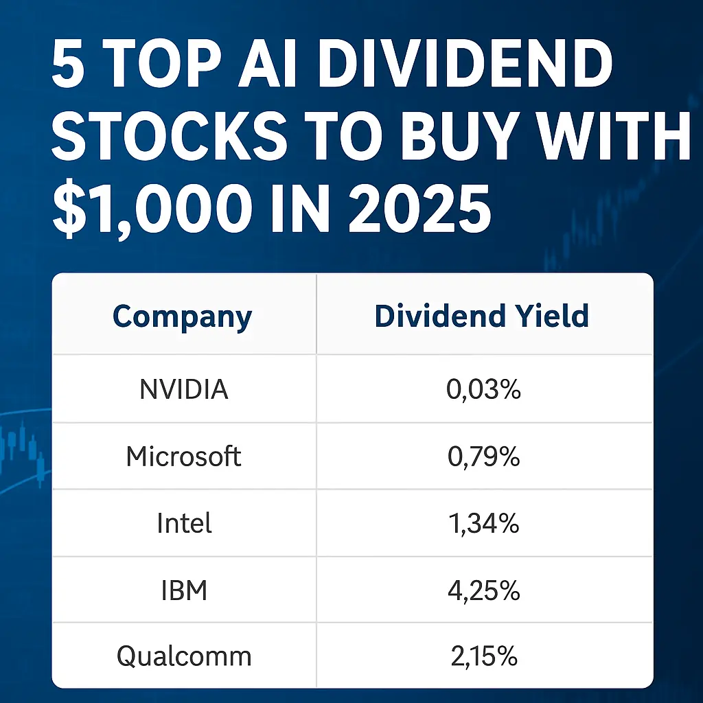 Investors reviewing dividend growth portfolio featuring AI stocks like Analog Devices 2025