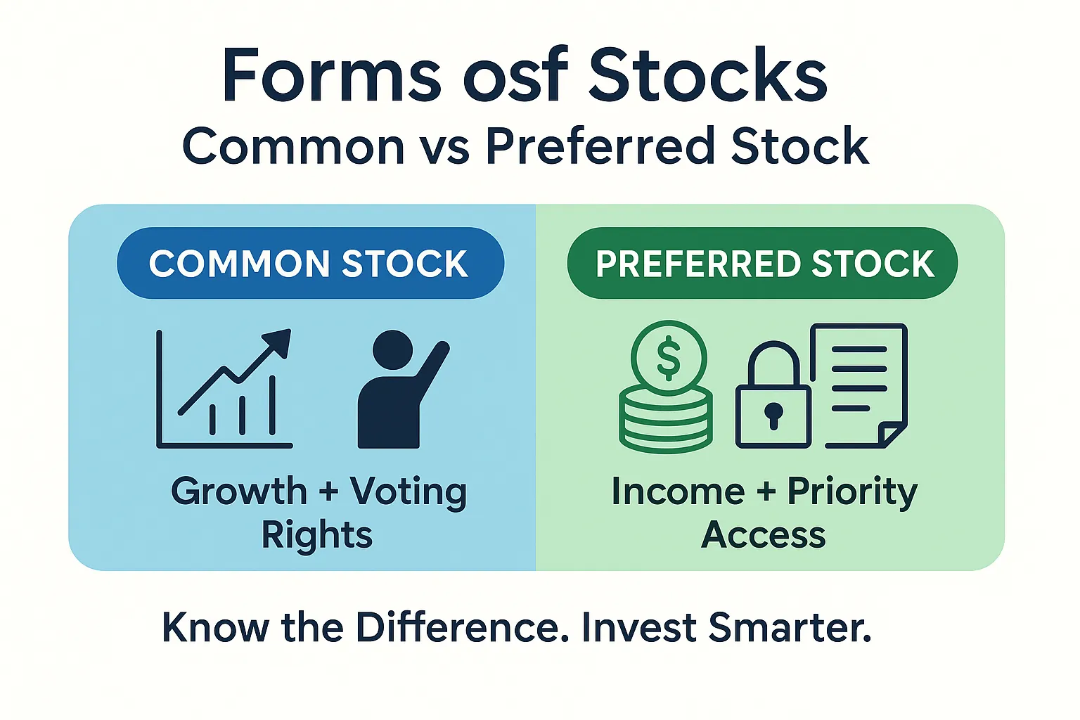 Read more about the article Forms of Stocks – Common Stocks & Preferred Stock