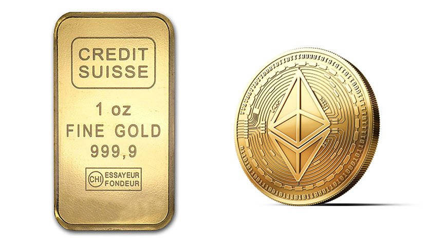 1 oz gold etherum price prediction