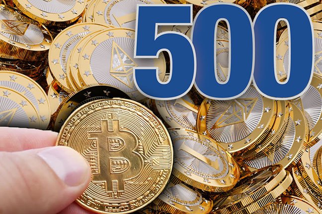 500 ethereum vs 1 bitcoin
