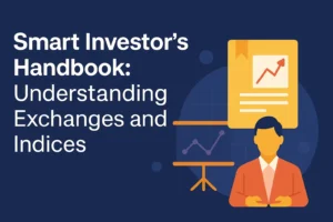Smart Investor’s Handbook cover showing an investor figure, financial charts, and bold title text on a dark blue background