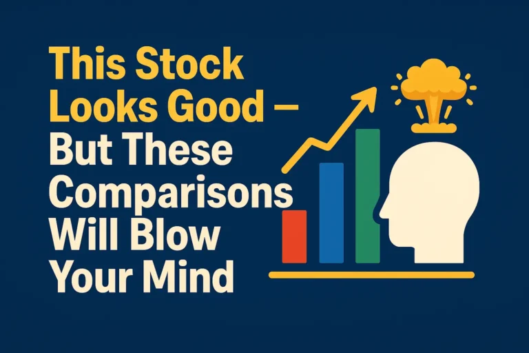Bold graphic showing blog title with colorful bar chart and exploding head icon