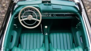 old vintage car seats