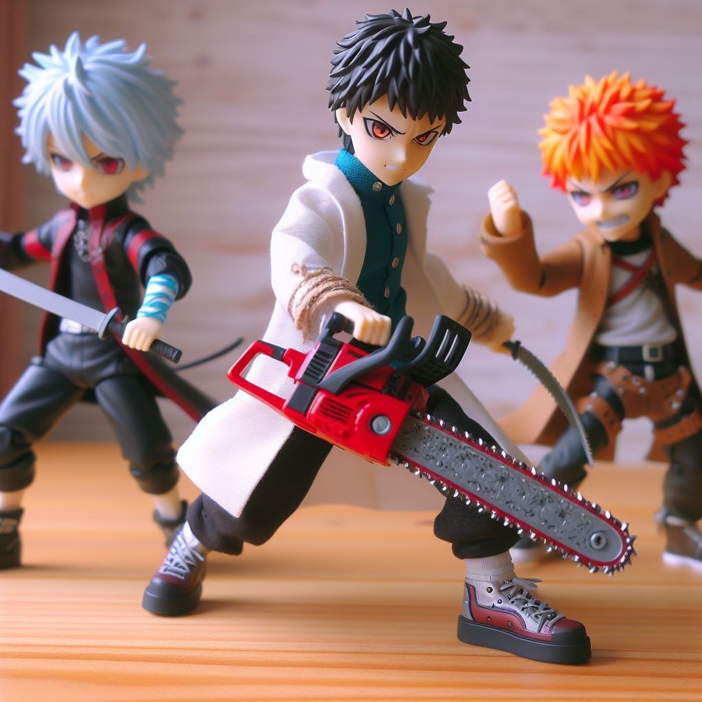 Chainsaw Man Jujutsu Kaisen Manga Online Figurines