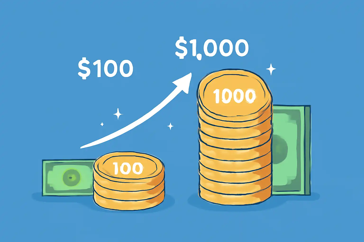 Read more about the article How $100 Became $1,000: 3 Real Stock Stories That Prove It’s Possible