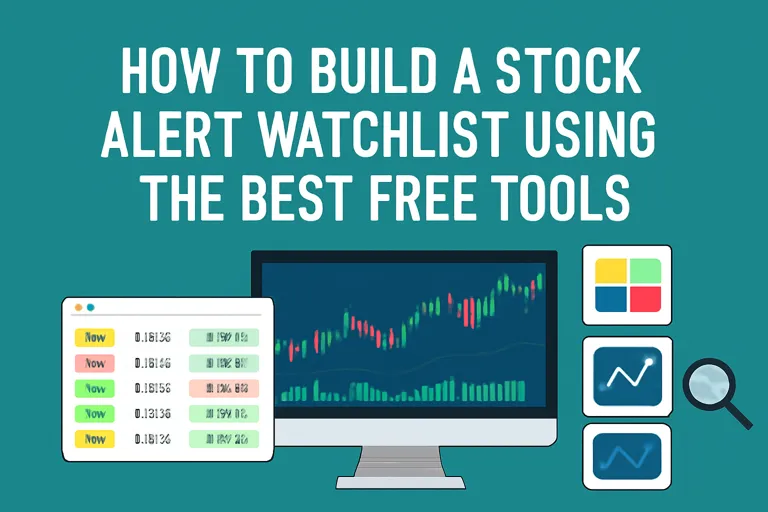 build a stock alert watchlist using the best free tools