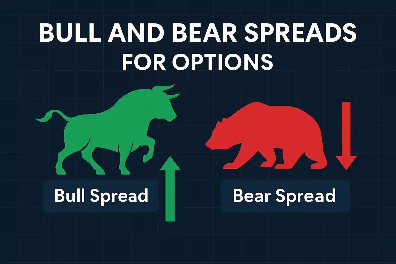 Chart-style comparison of pros and cons of spreads using colored checkmarks and red X icons in two clean columns