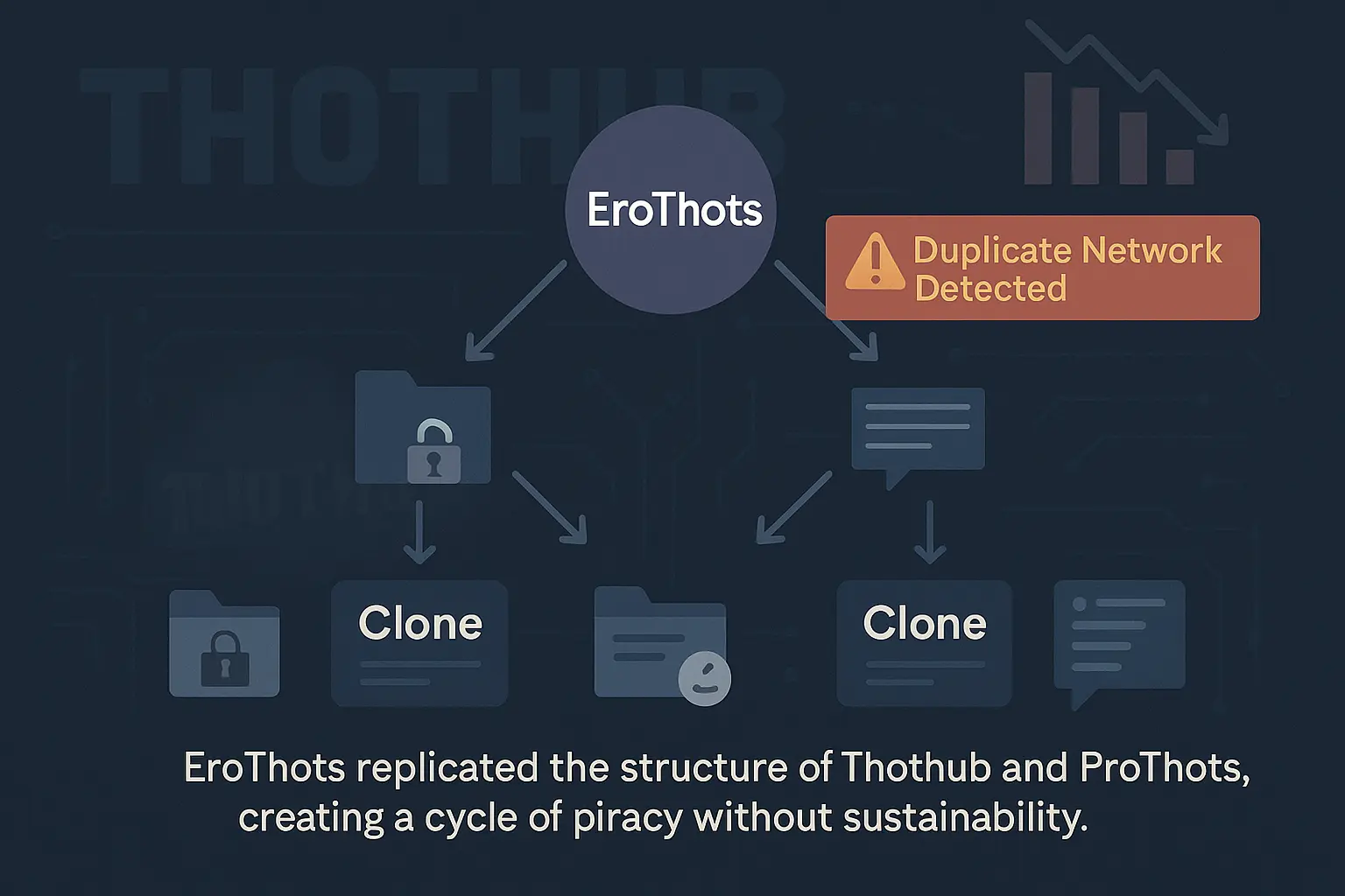 EroThots clone network replicating content from Thothub and ProThots