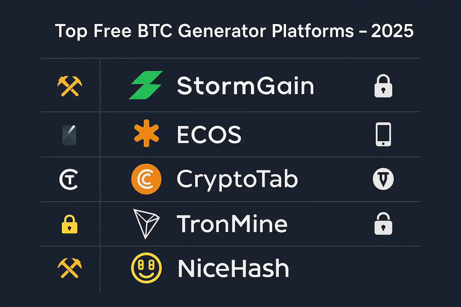Free BTC Cloud Mining Sites 2025 Overview