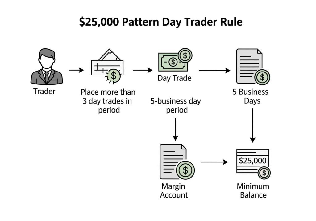 Image of $25,000 Pattern Day Trader Rule