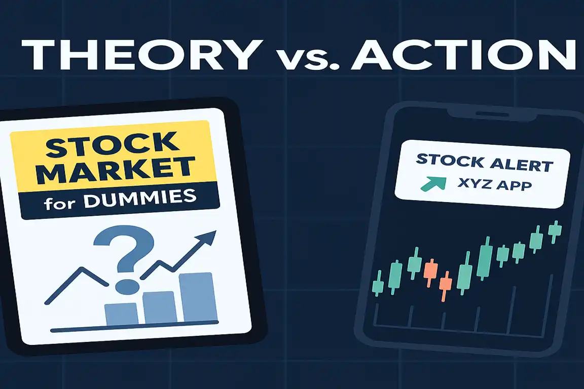 Stock Market for Dummies PDF vs Real Trade Alerts