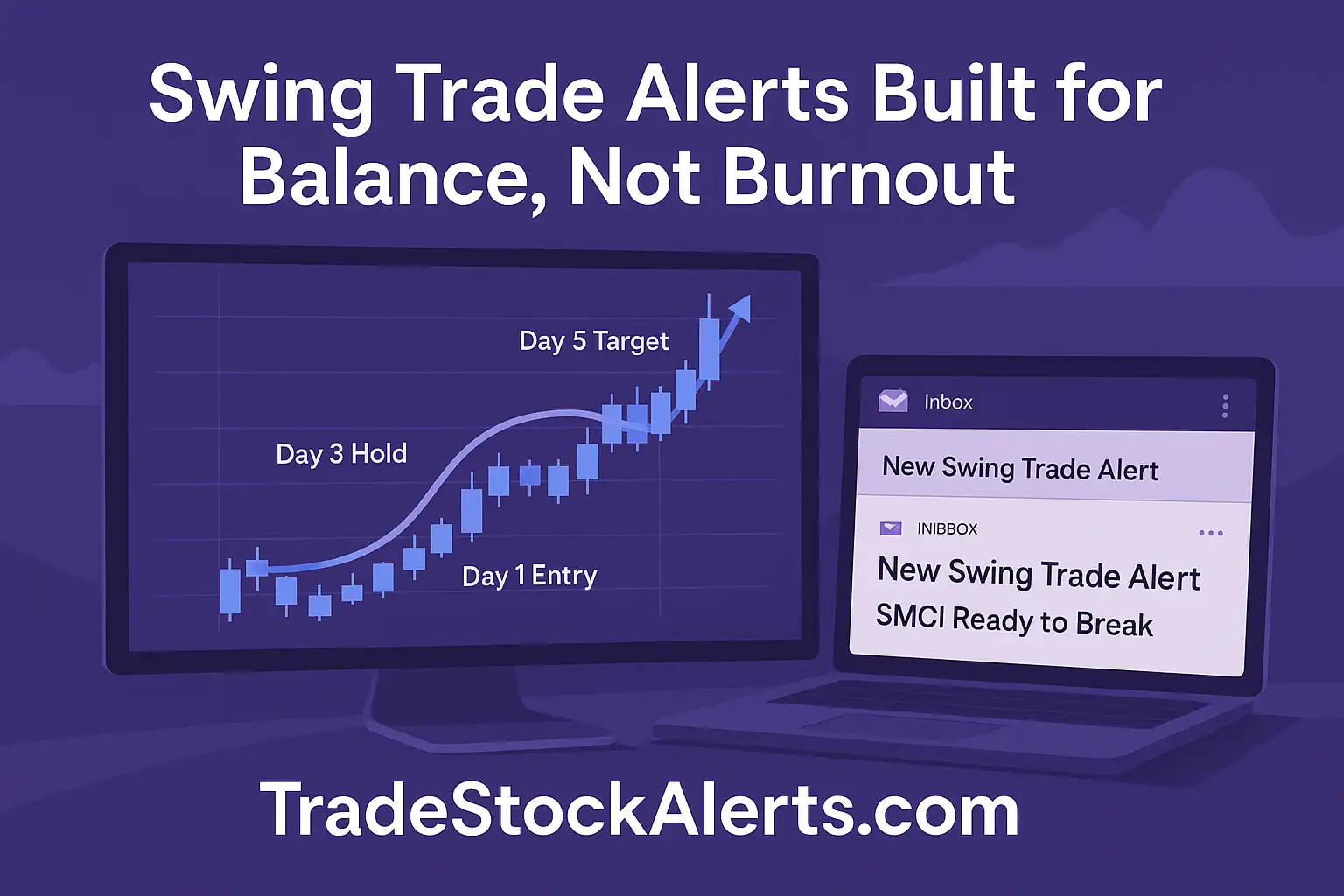 Swing Trade Alerts for option traidng service