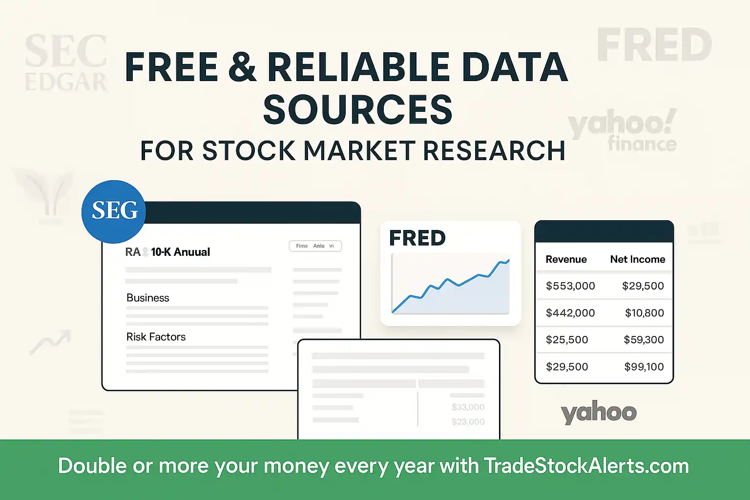 Free & Reliable Data Sources for Stock Market Research
