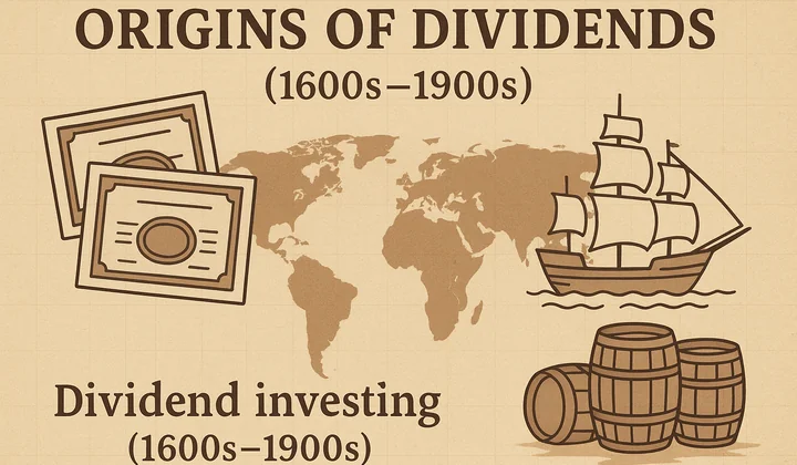 Historical roots of dividend investing in global trade companies