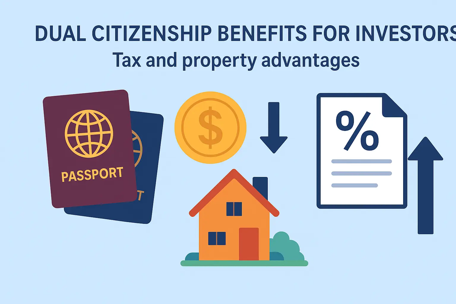 Dual citizenship benefits for investors – tax and property advantages