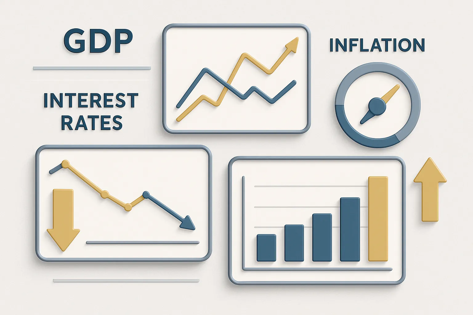 Economic signals that indicate the best time to buy shares