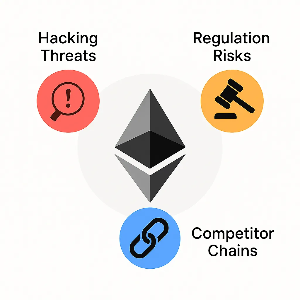 Ethereum price chart with macroeconomic factors overlay