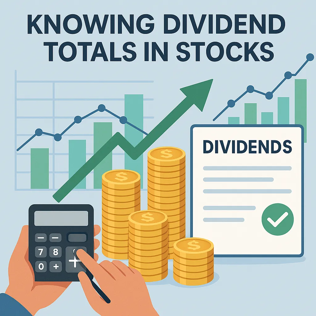 3D-style visual of an expert panel discussing dividend strategies with financial charts