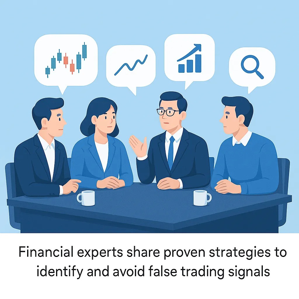 Market expert sharing insights on avoiding false signals