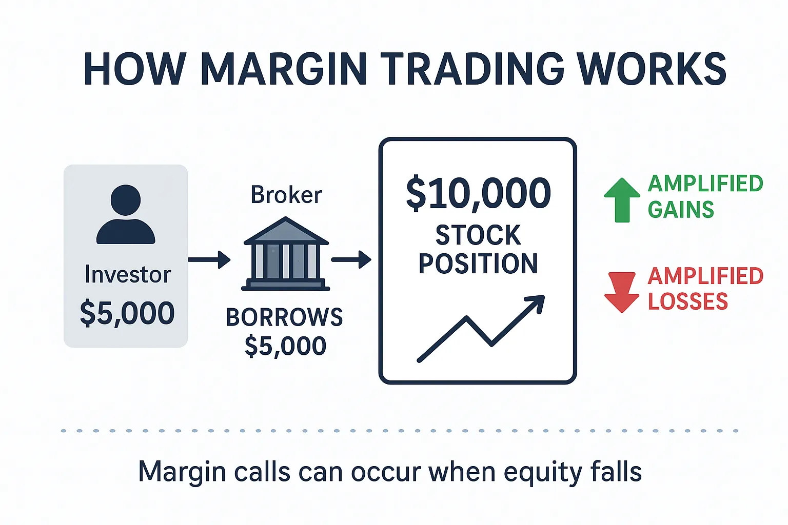 How margin trading works with broker leverage
