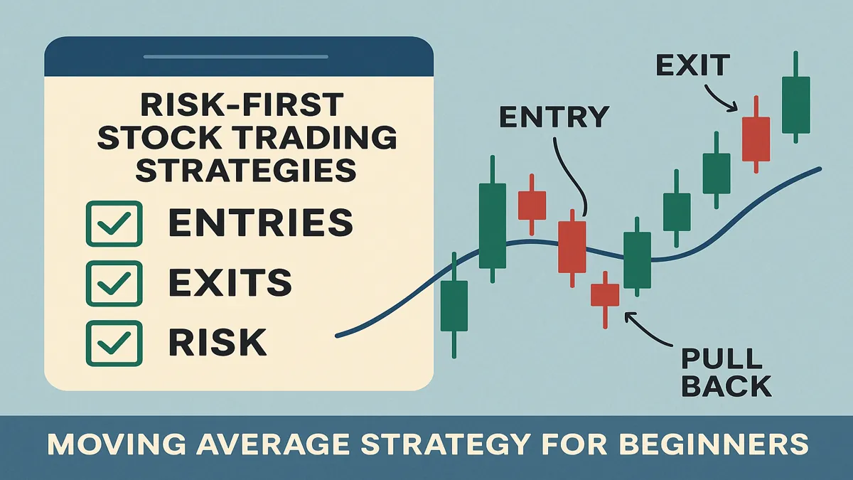 Moving average breakout strategy for beginners chart example with pullbacks