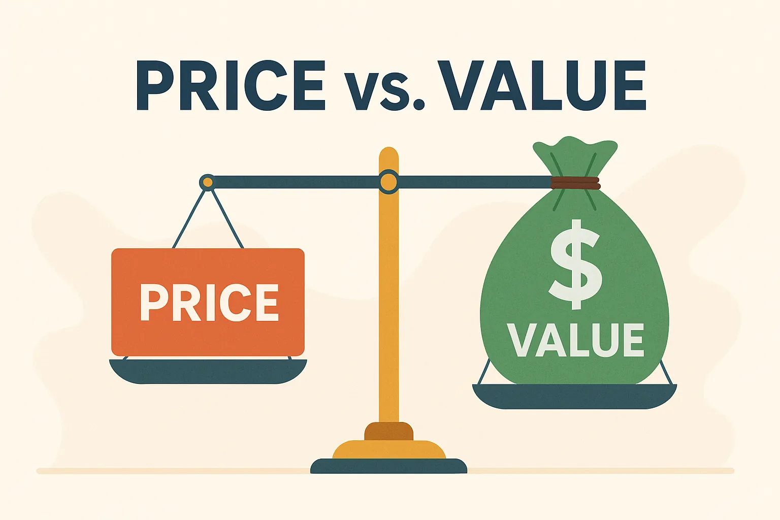 Illustration of investor pitfalls showing emotional buying versus calculated valuation
