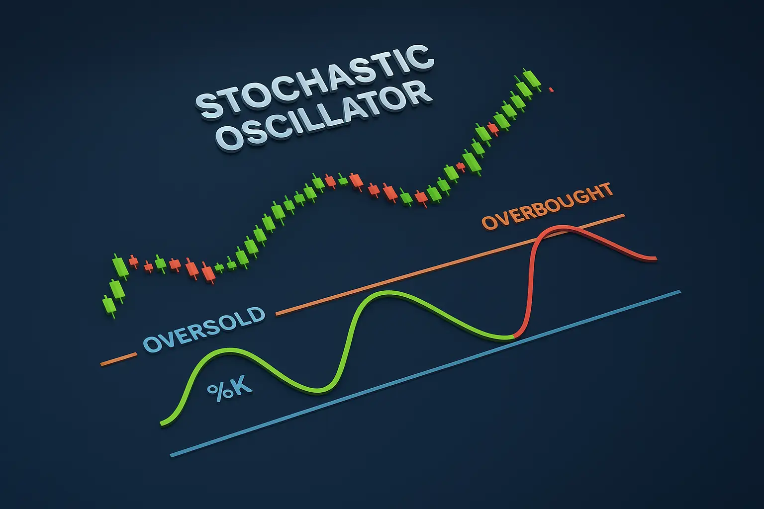 Stochastic Oscillator Trading Chart Example