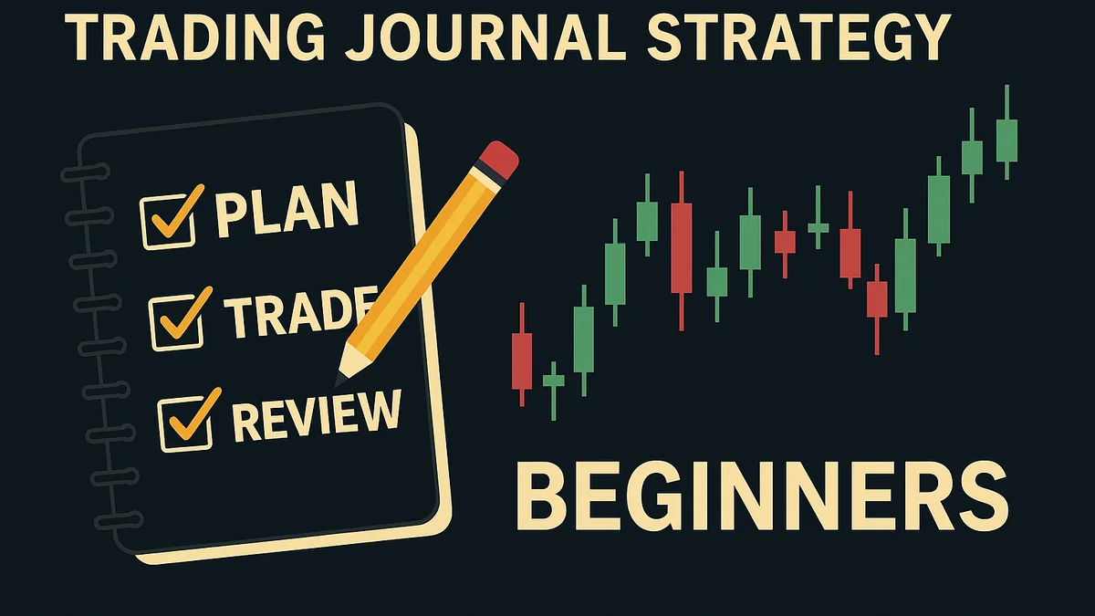 Trading journal example entry with setup and lessons