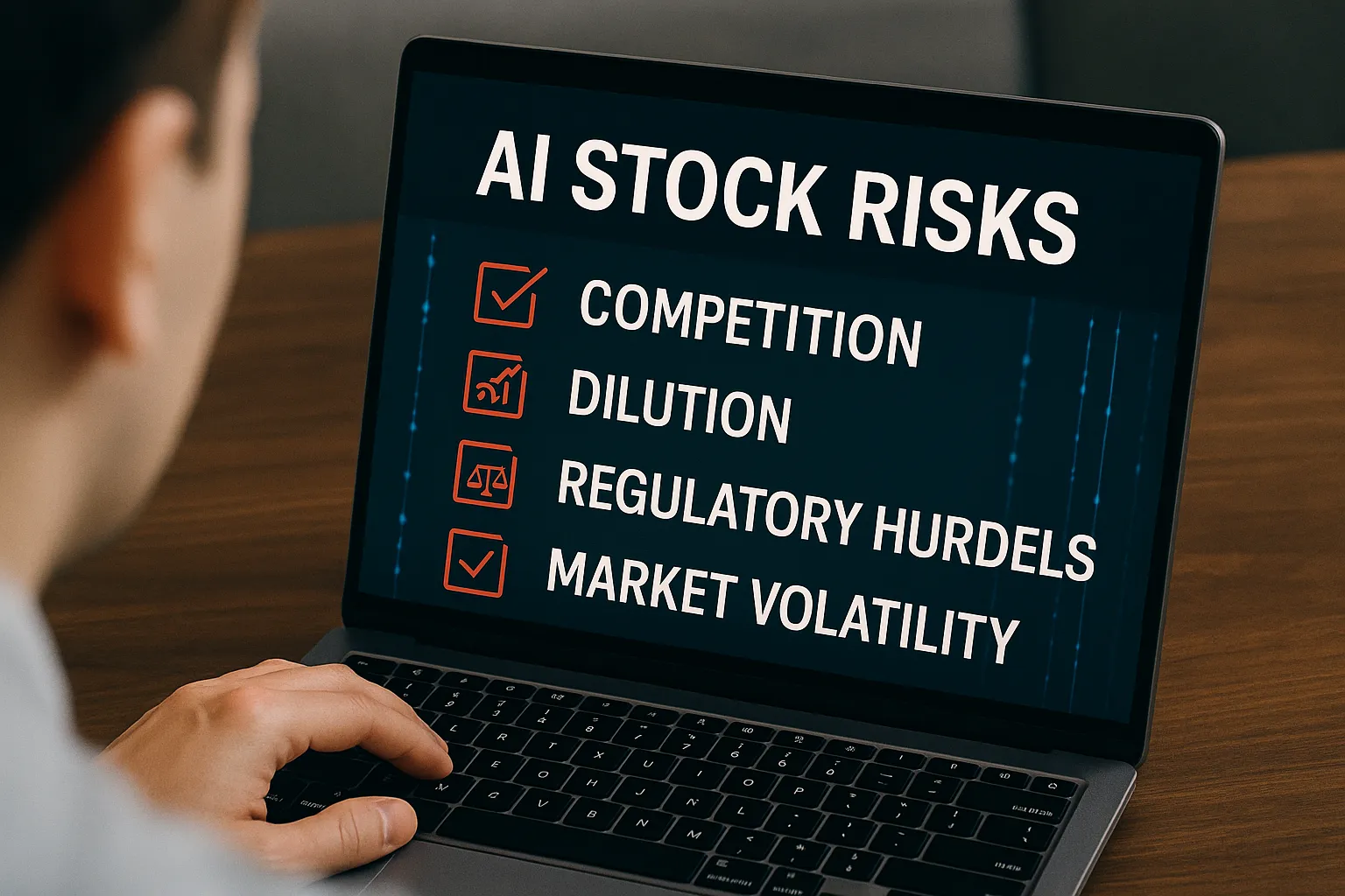 Key risks for bargain AI stocks under $50—competition, dilution, and volatility