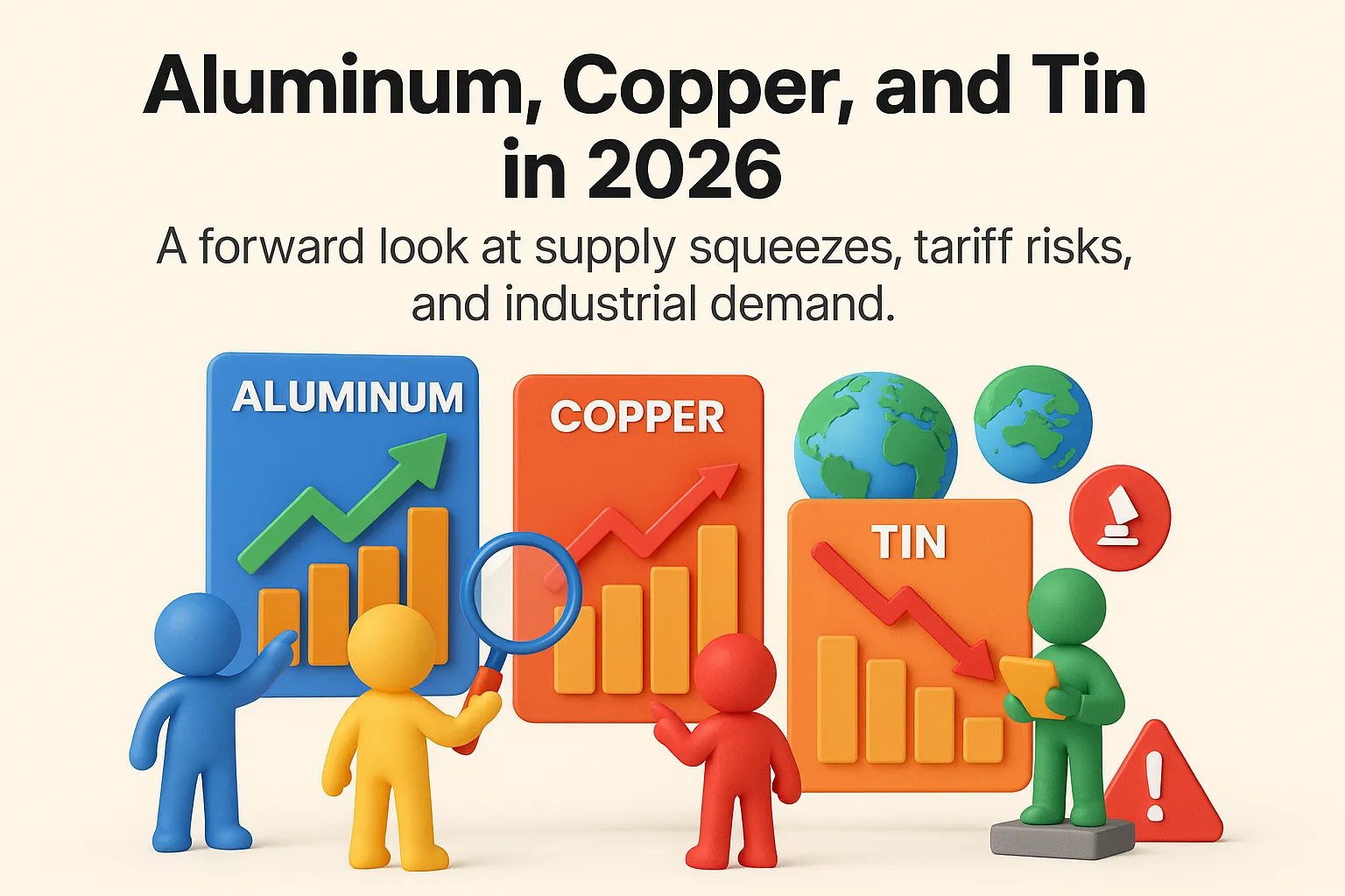 3 Surging Metals to Watch: Aluminum, Copper, and Tin in 2026