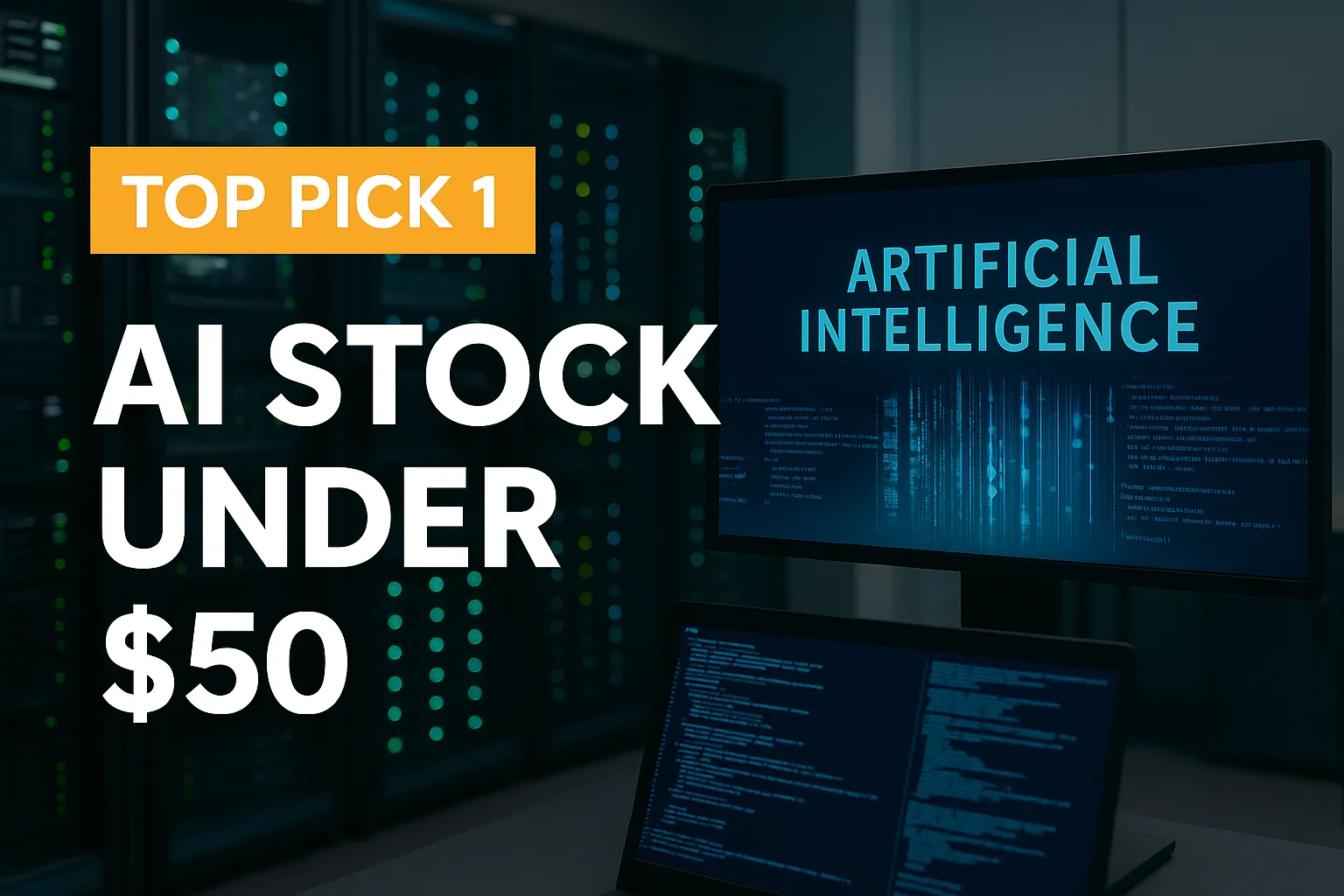 Top Pick #1 overview – AI stock under $50 capturing growth in affordable AI adoption