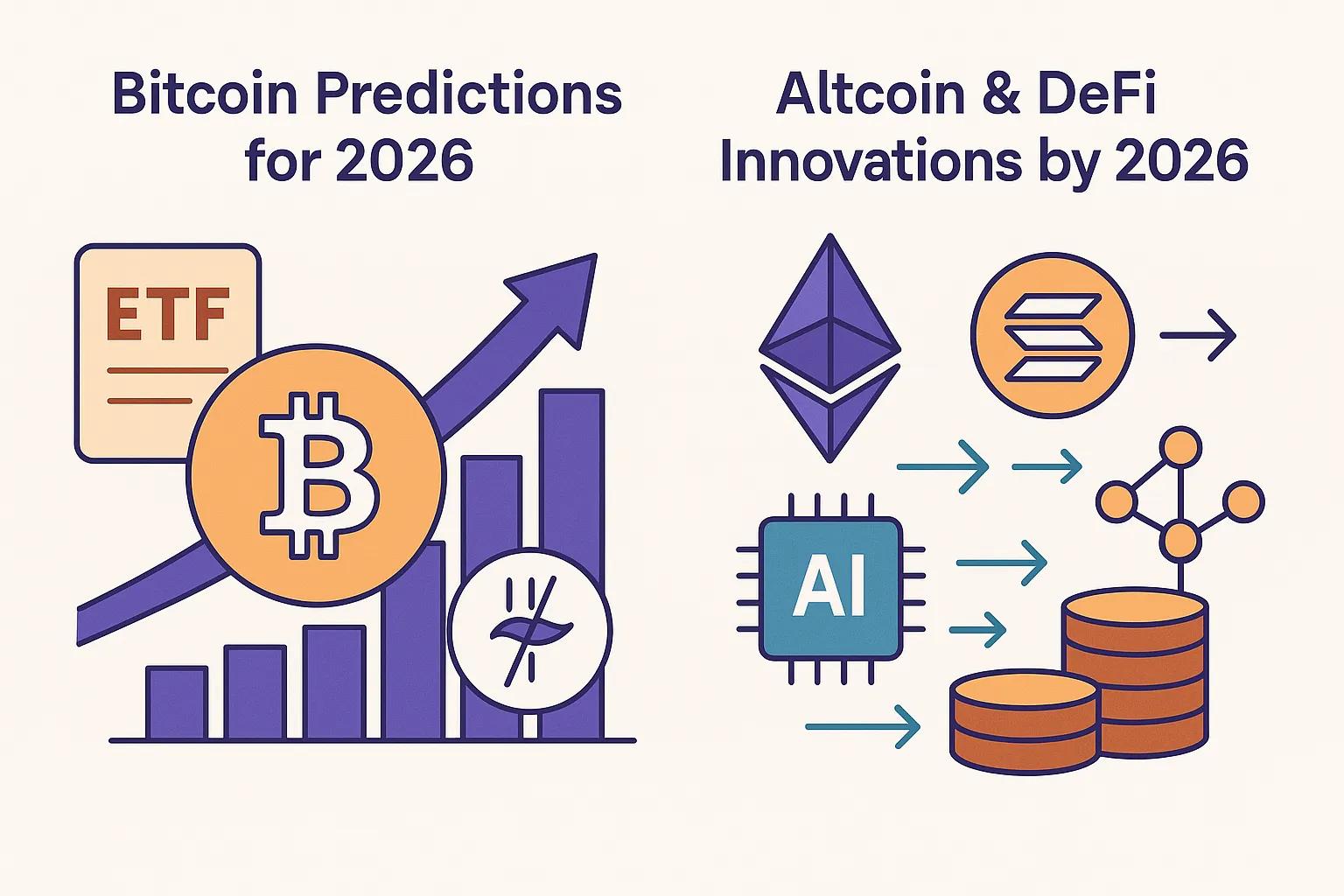 Bitcoin predictions and altcoin trends for 2026