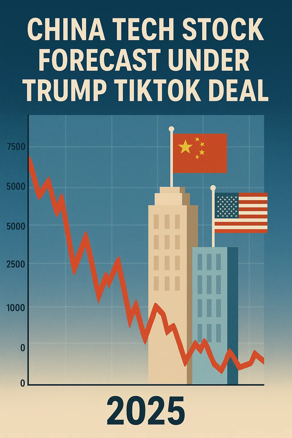 China tech stock forecast under Trump TikTok deal