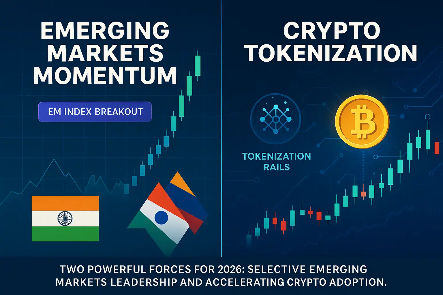 Emerging markets momentum and crypto tokenization shaping 2026 trading