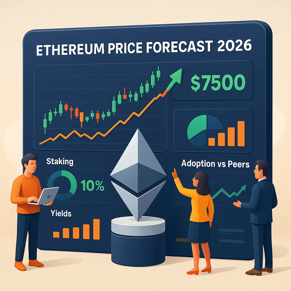Ethereum price forecast 2026 dashboard showing charts and forecasts