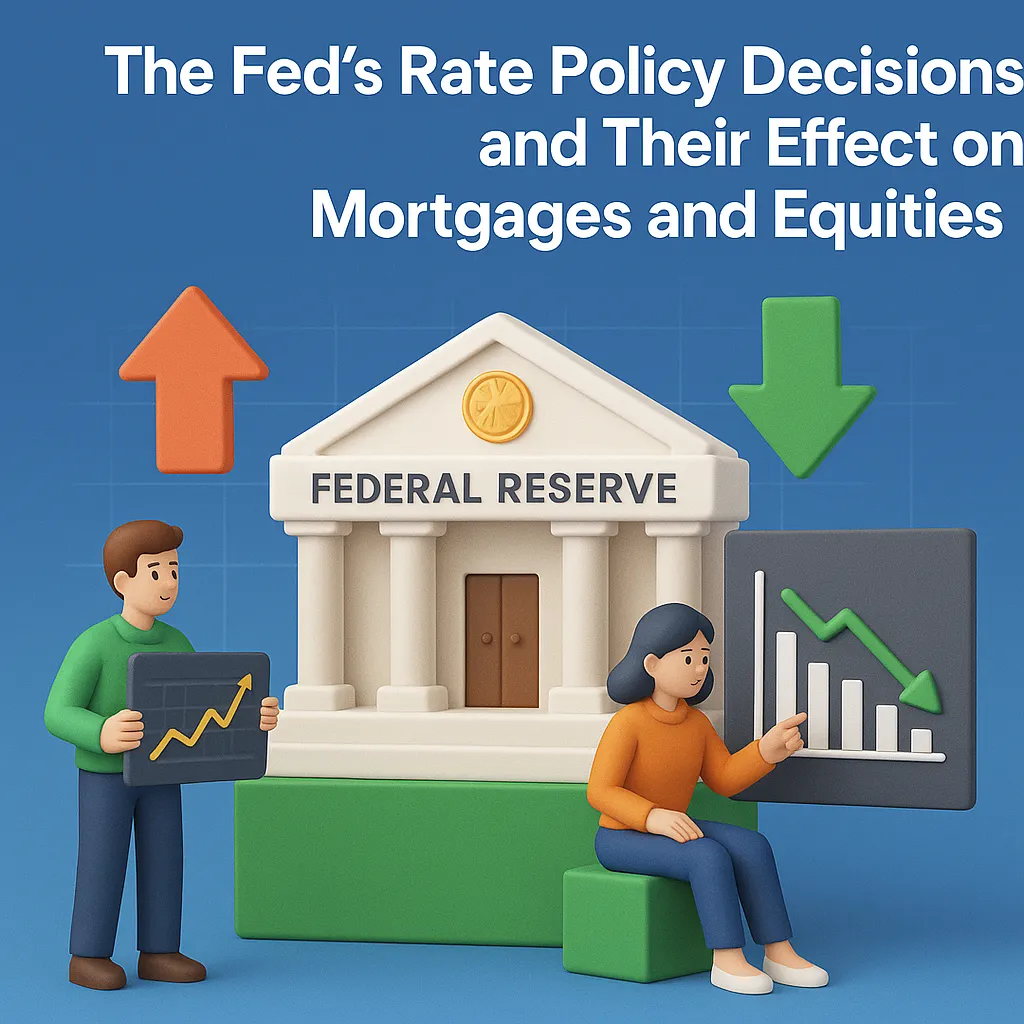 Federal Reserve interest rates effect on mortgage rates and stock market