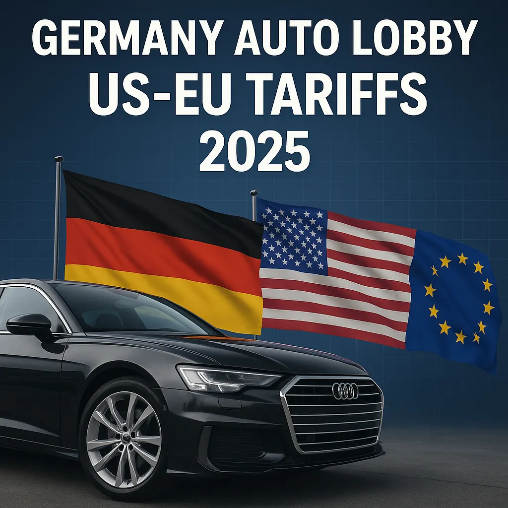 Germany auto lobby representatives in discussion over US-EU tariff policies