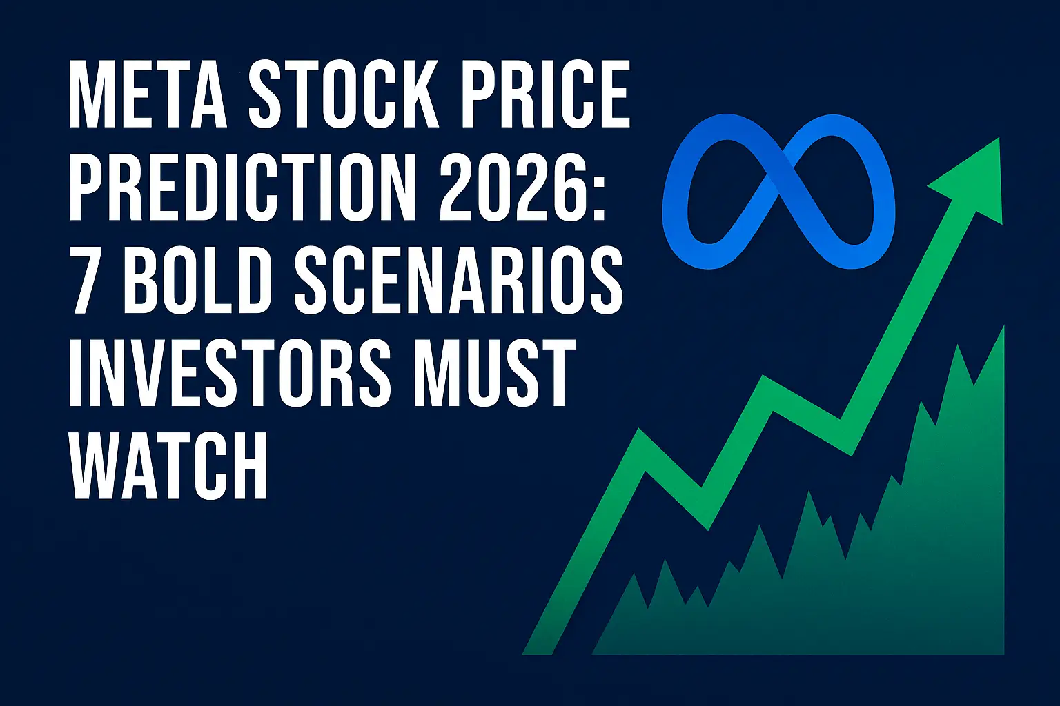 Meta stock price prediction 2026 methodology chart
