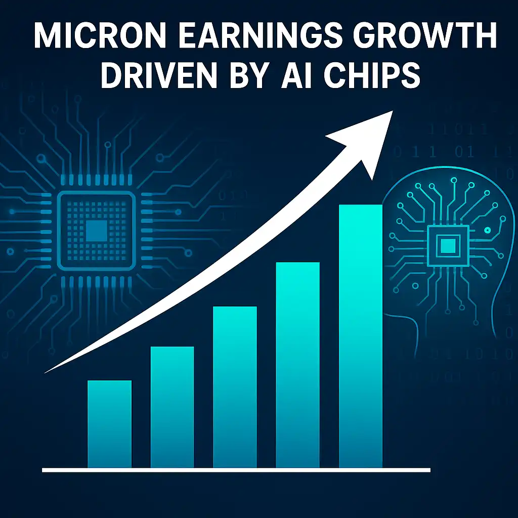 Micron earnings growth linked to AI semiconductor market trends