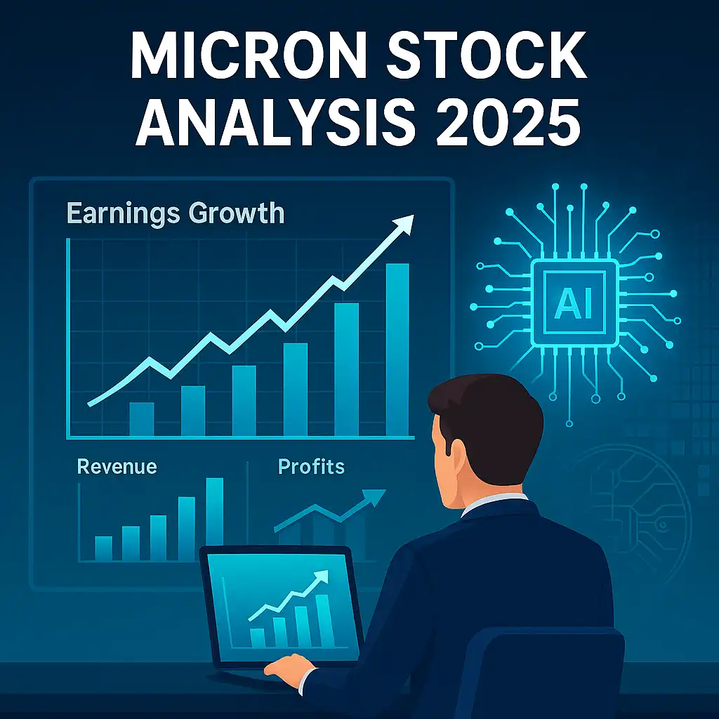 Micron stock analysis 2025 earnings growth fueled by AI chip demand