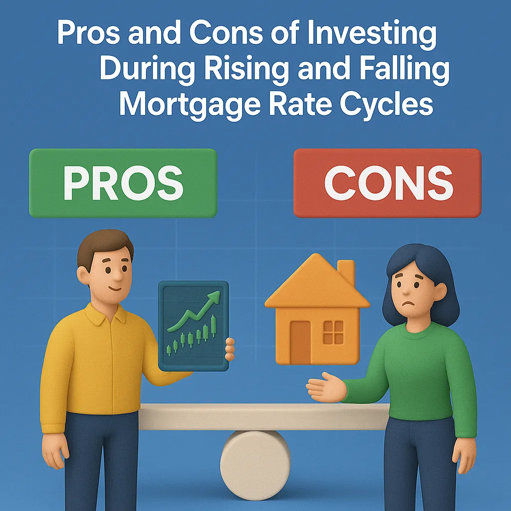 Rising mortgage rates investing vs falling rates: pros and cons for sector performance