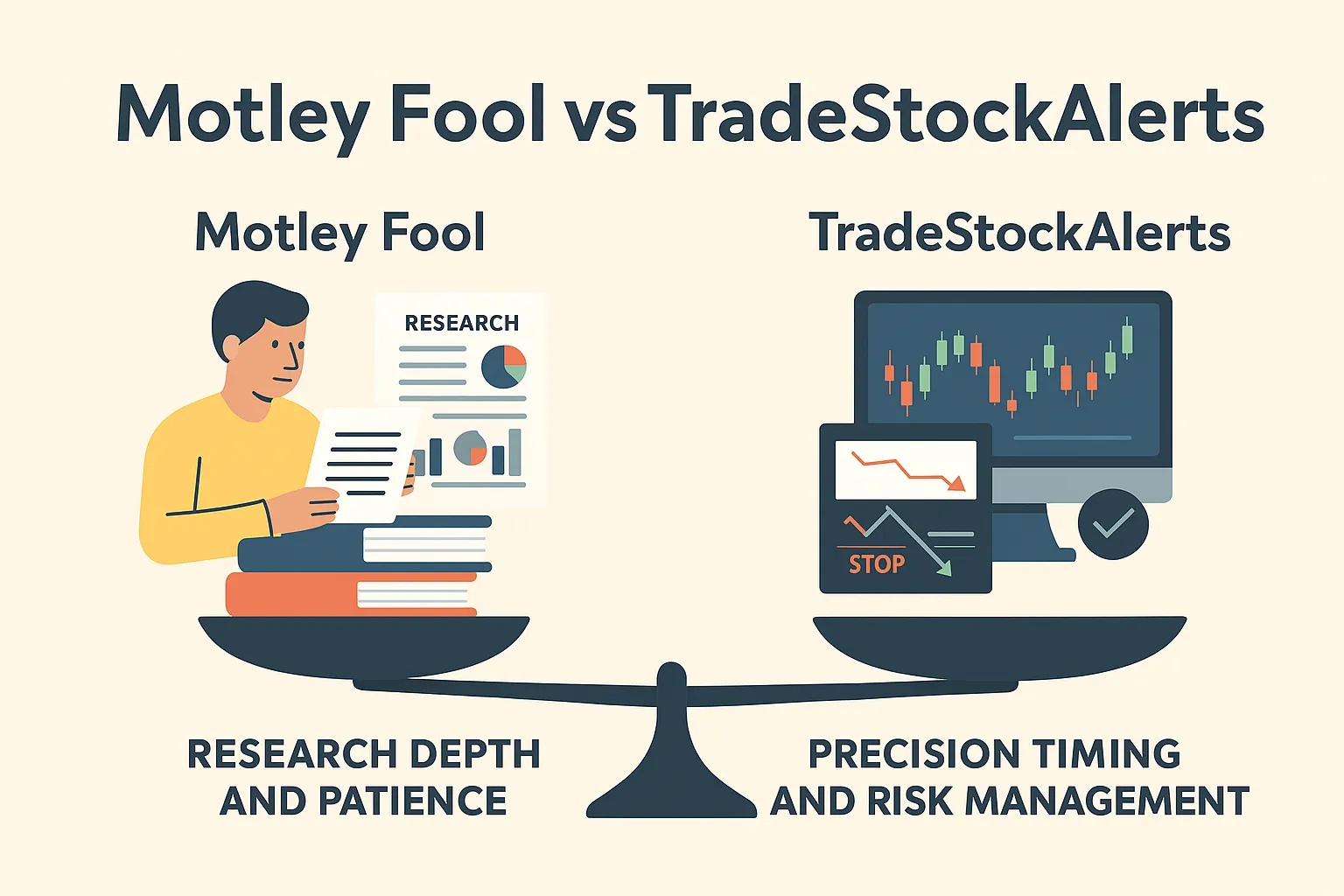 Motley Fool vs TradeStockAlerts comparison takeaways in 2025