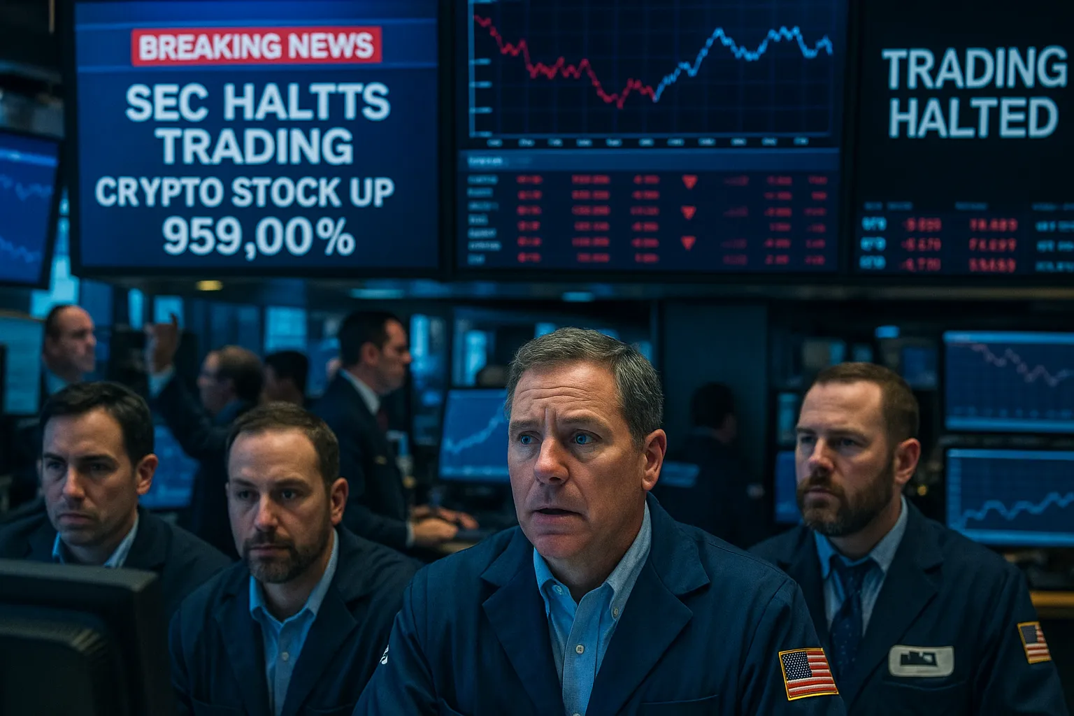 Traders watching crypto stock halt after 959% surge in 2025
