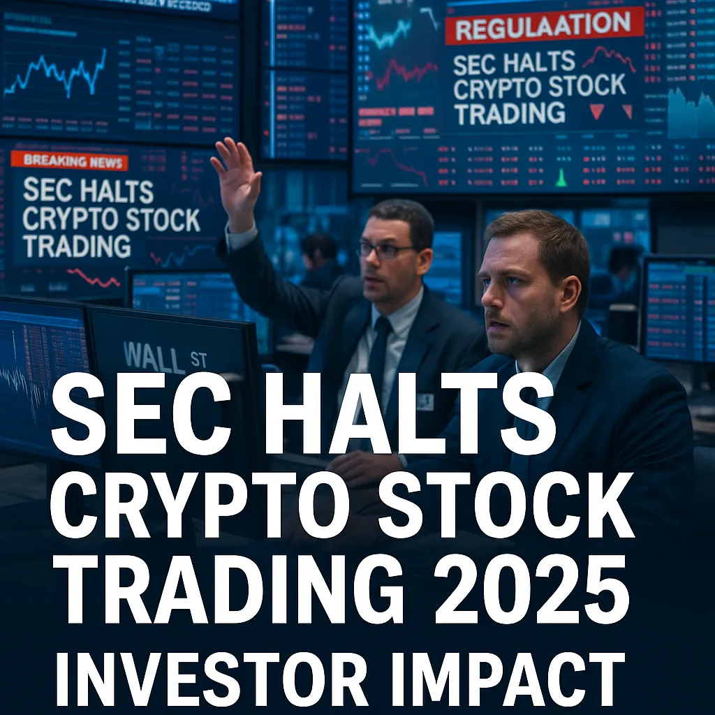SEC Halts Crypto Stock Trading After 959% Surge — What It Means for Investors