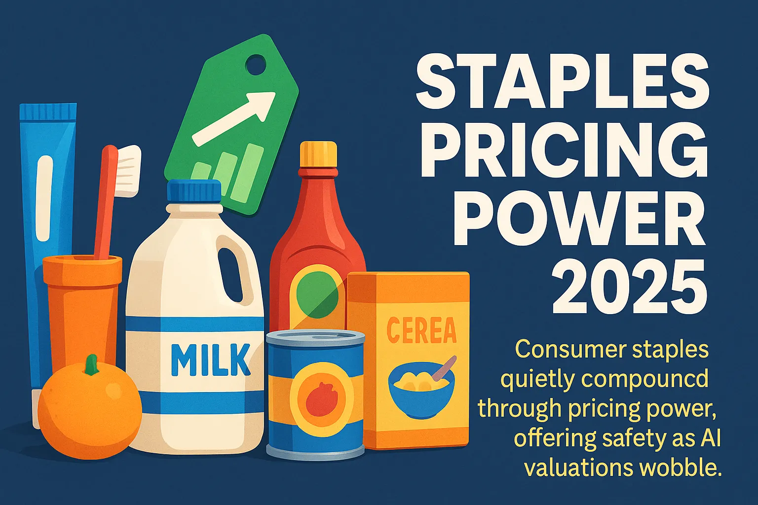 Staples pricing power 2025 illustration