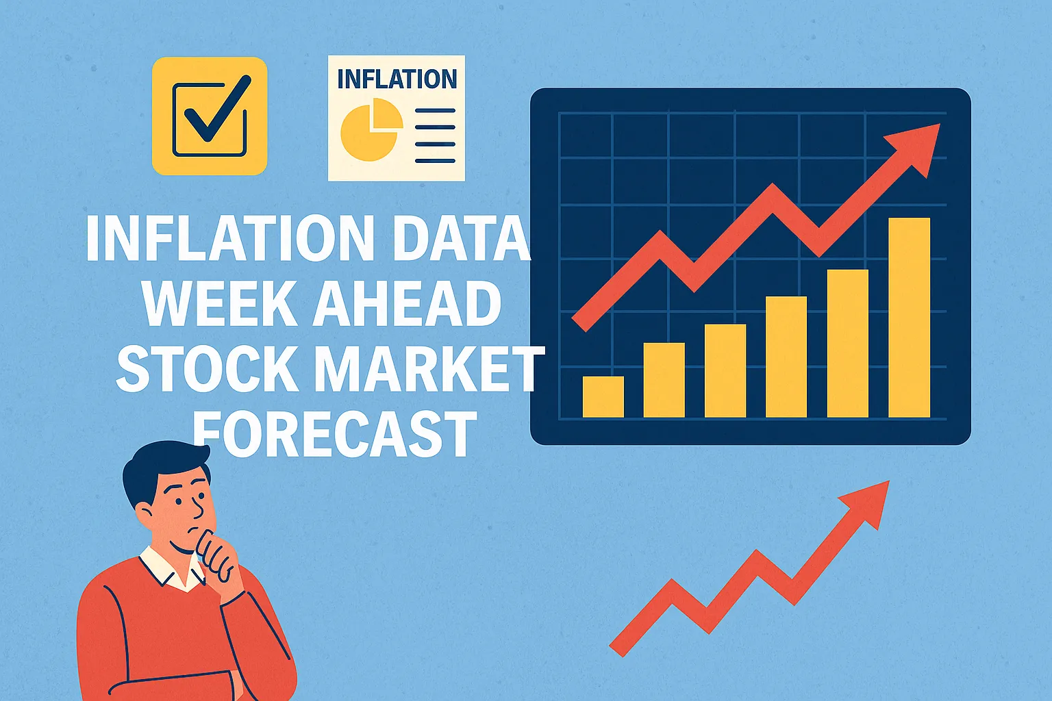 Stock forecasts based on inflation data 2025