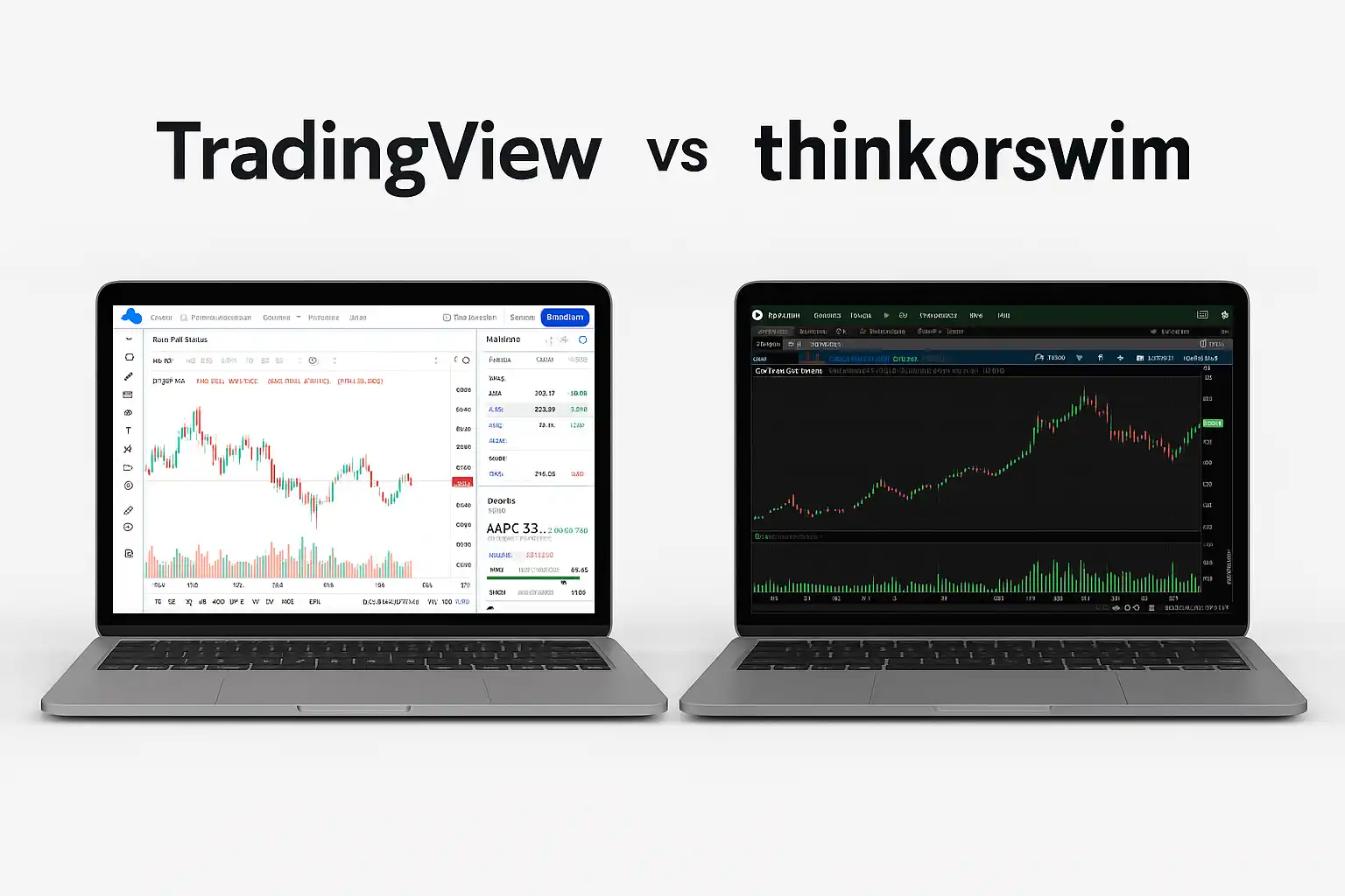 TradingView and Thinkorswim real-time stock alert tools