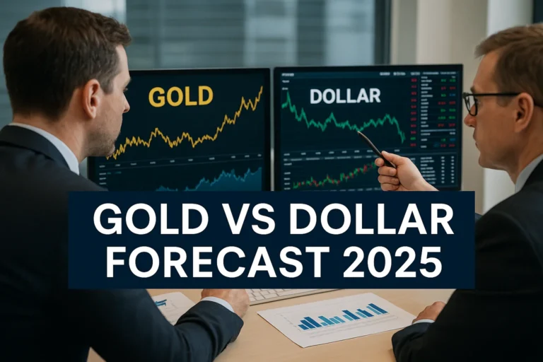gold vs dollar forecast 2025 inflation hedge metals diversification investing
