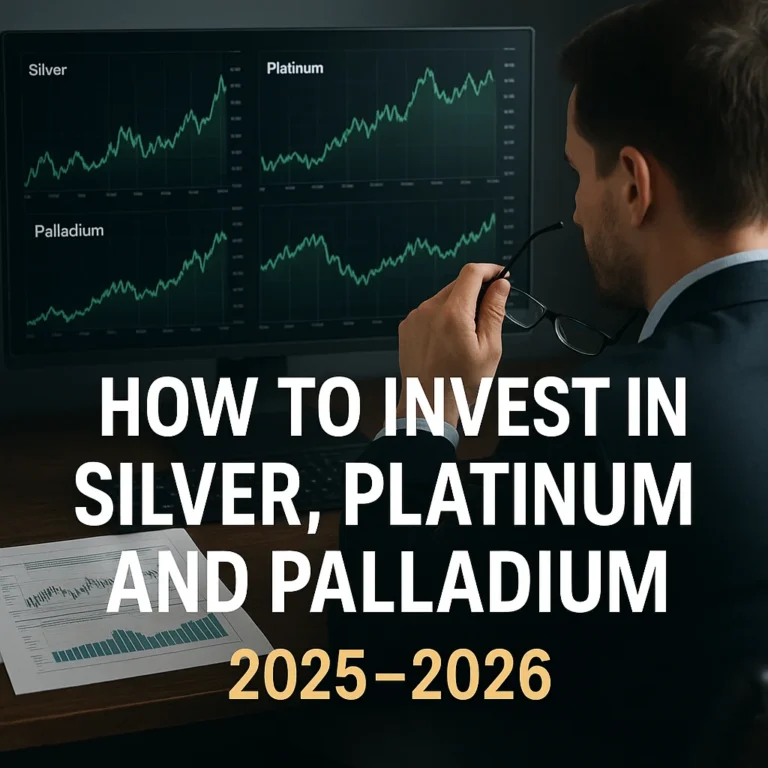 How to invest in silver platinum and palladium strategy 2025–2026
