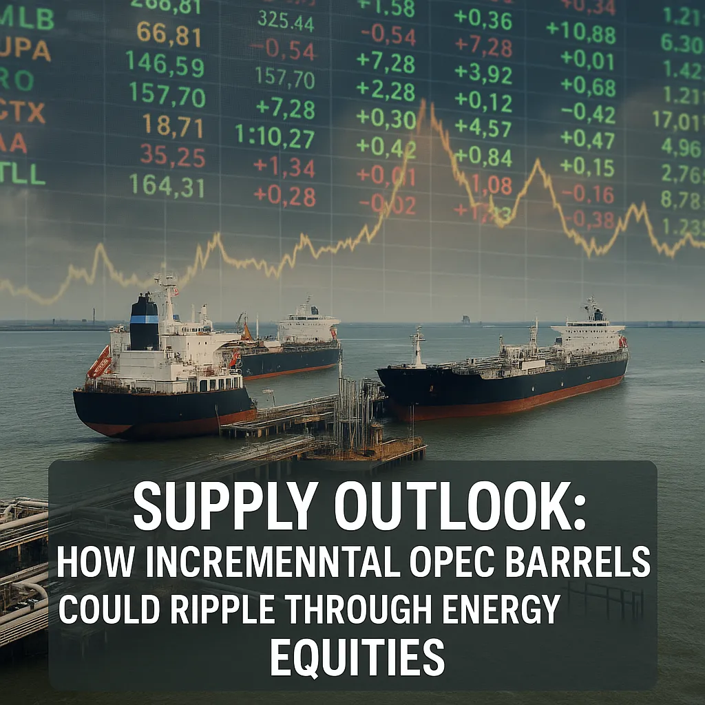 OPEC oil output increase 2025 energy stocks — supply outlook and market reactions